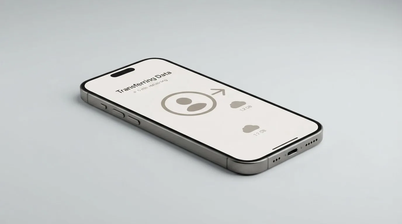 A phone showing a stablecoin transfer screen