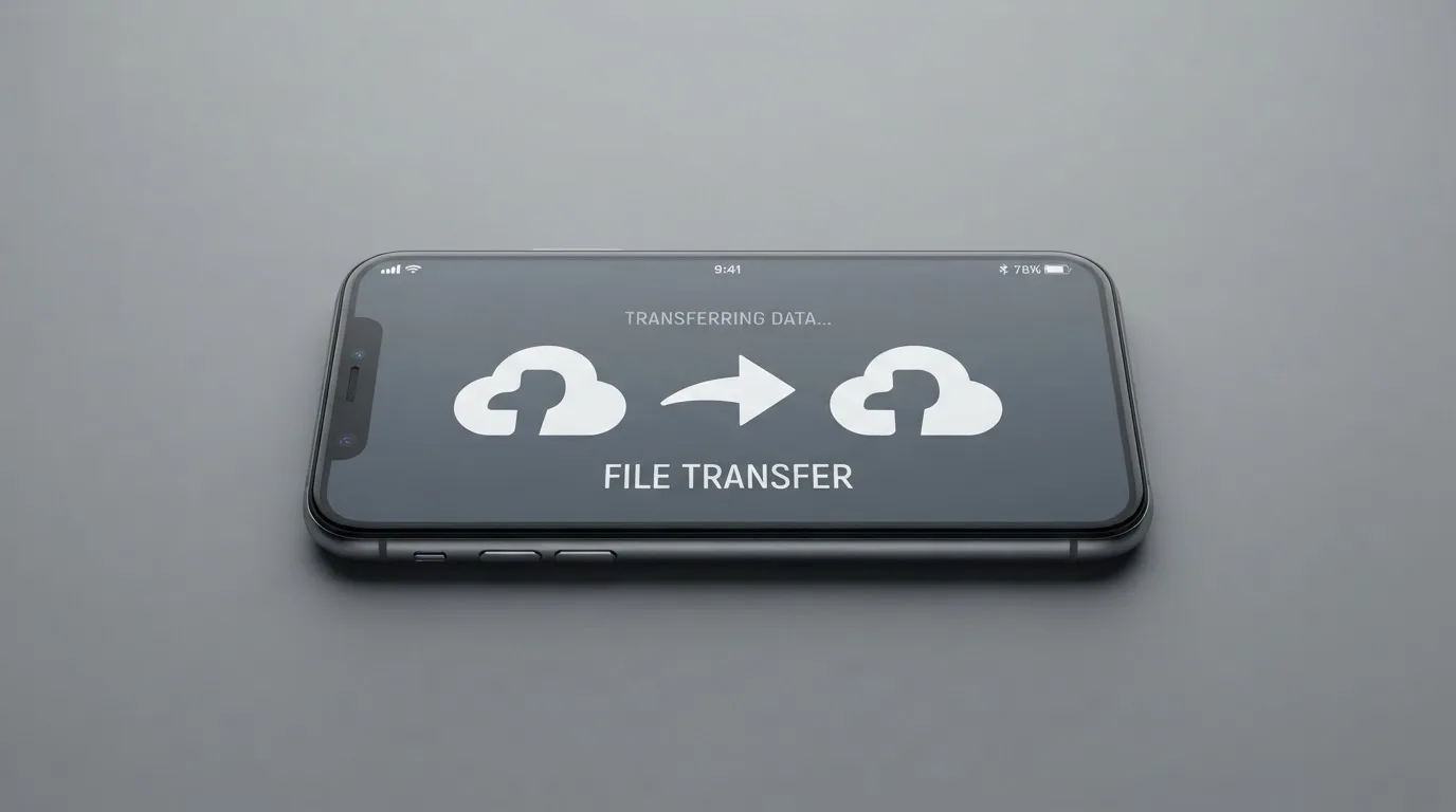 A phone showing a stablecoin transfer screen